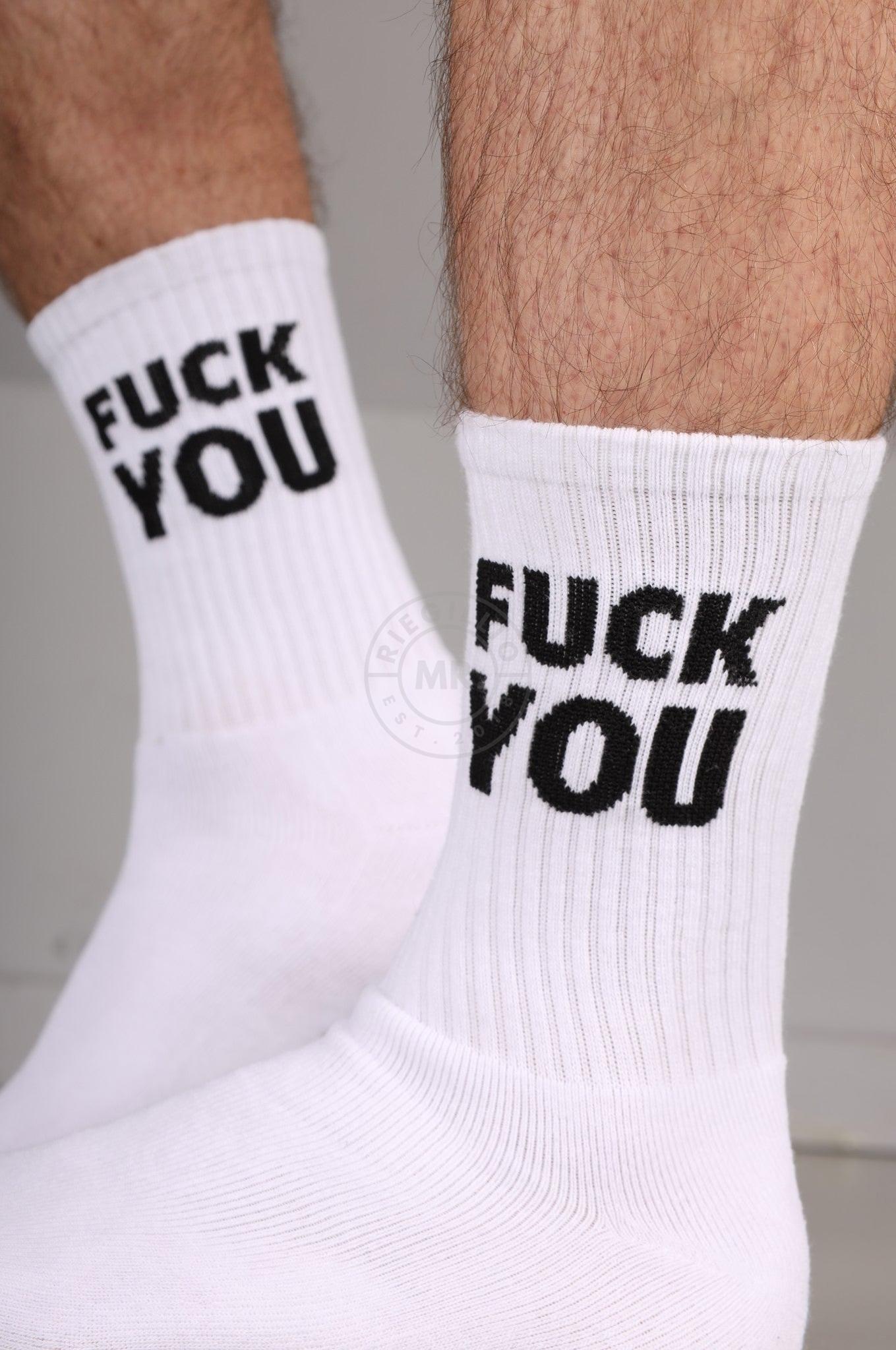 SNKRFTSH FUCK YOU Socks