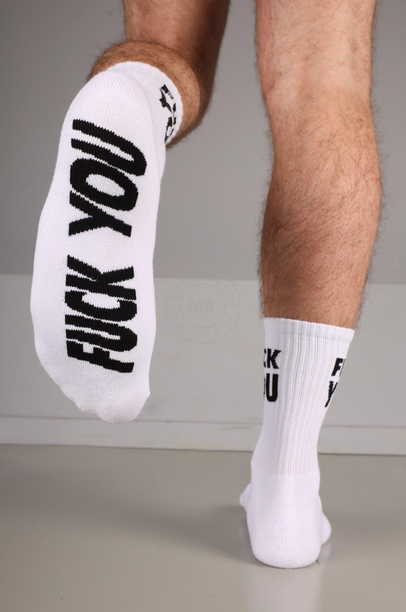SNKRFTSH FUCK YOU Socks
