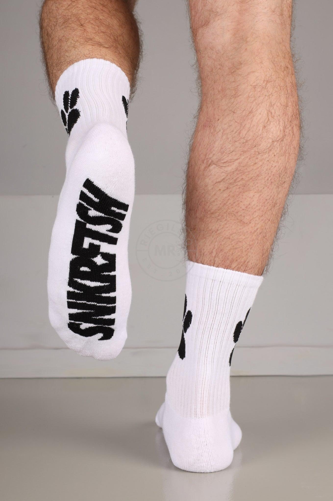 SNKRFTSH PUPPY PAW SOCKS - WHITE