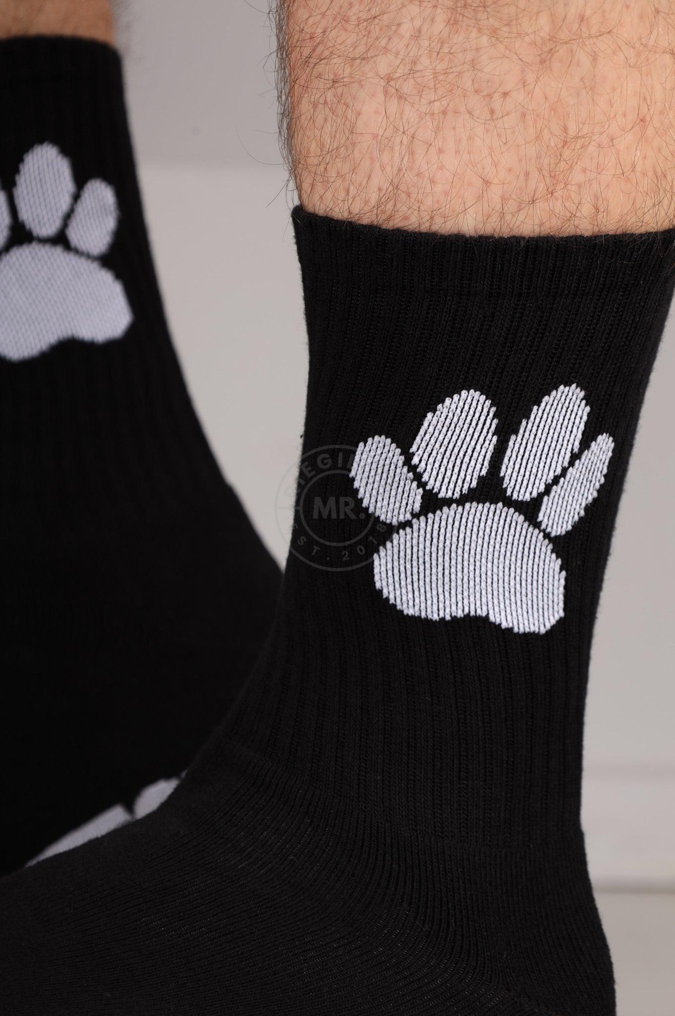 SNKRFTSH PUPPY PAW SOCKS - BLACK