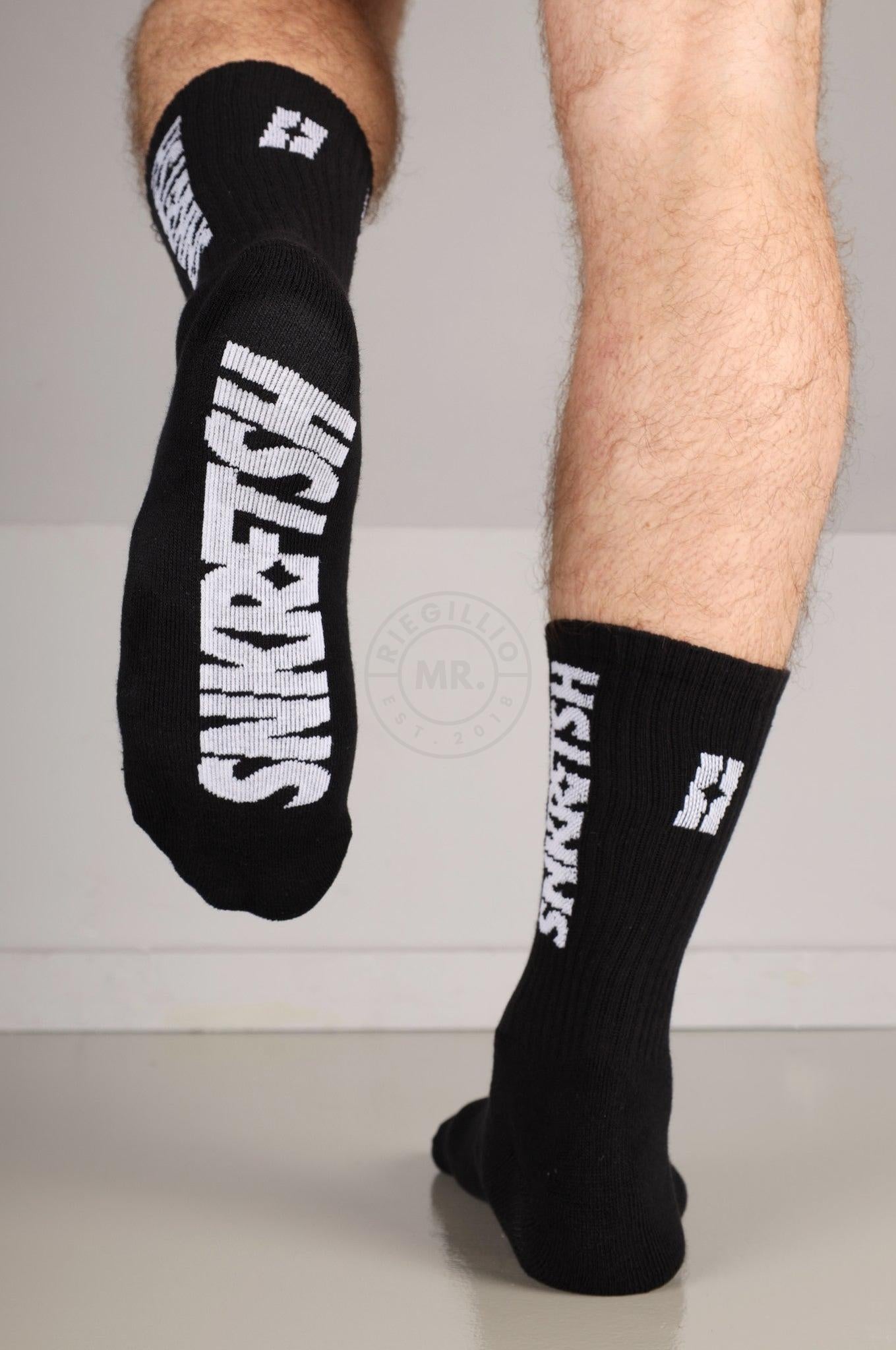 SNKRFTSH Crew Socks Black