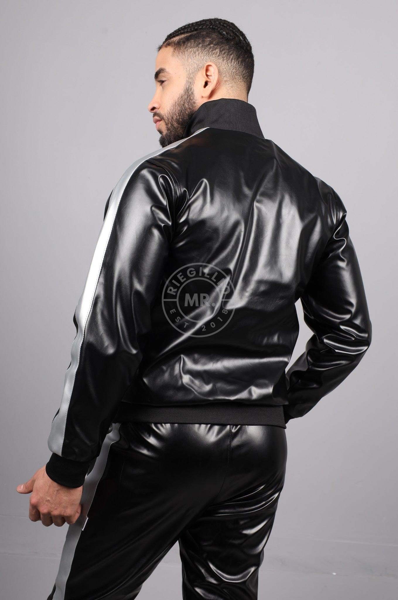 MR. X SNKRFTSH Tracksuit Jacket - Silver Stripe