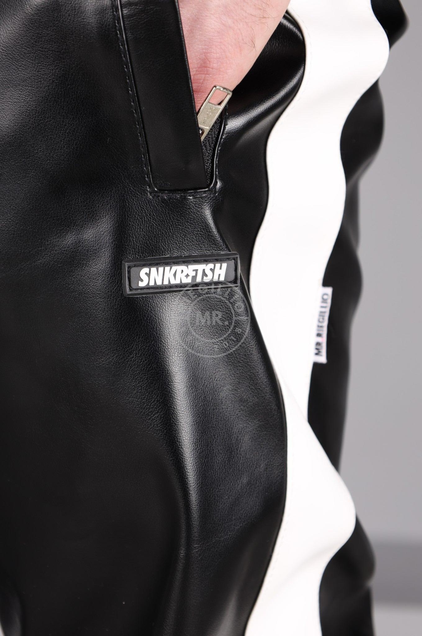 MR. X SNKRFTSH Tracksuit Pants - White Stripe