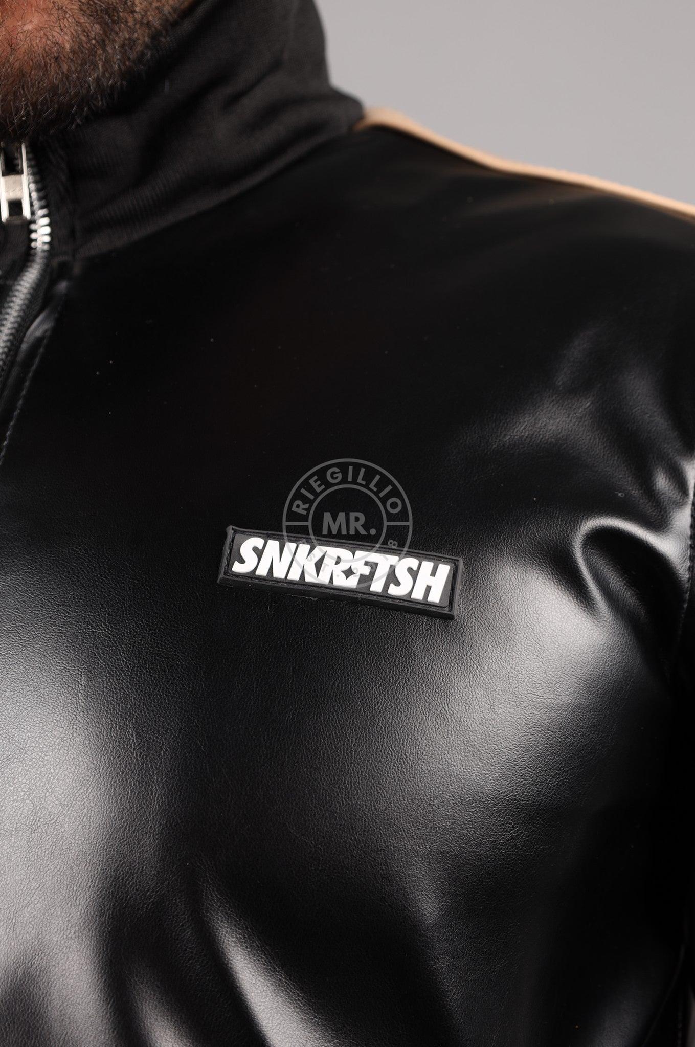 MR. X SNKRFTSH Tracksuit Jacket - Cream Stripe