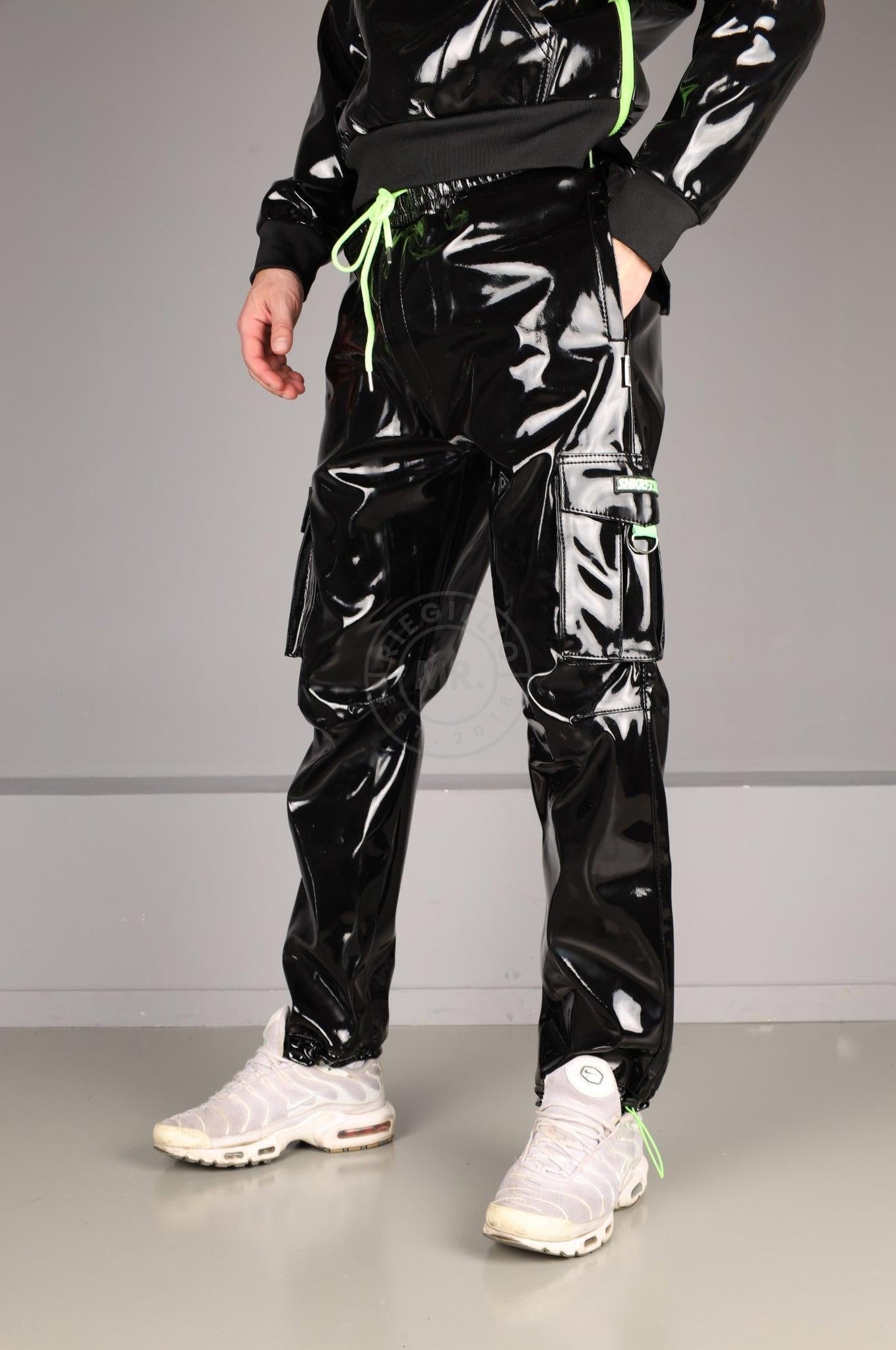 SNKRFTSH PVC Pants - Neon Touch