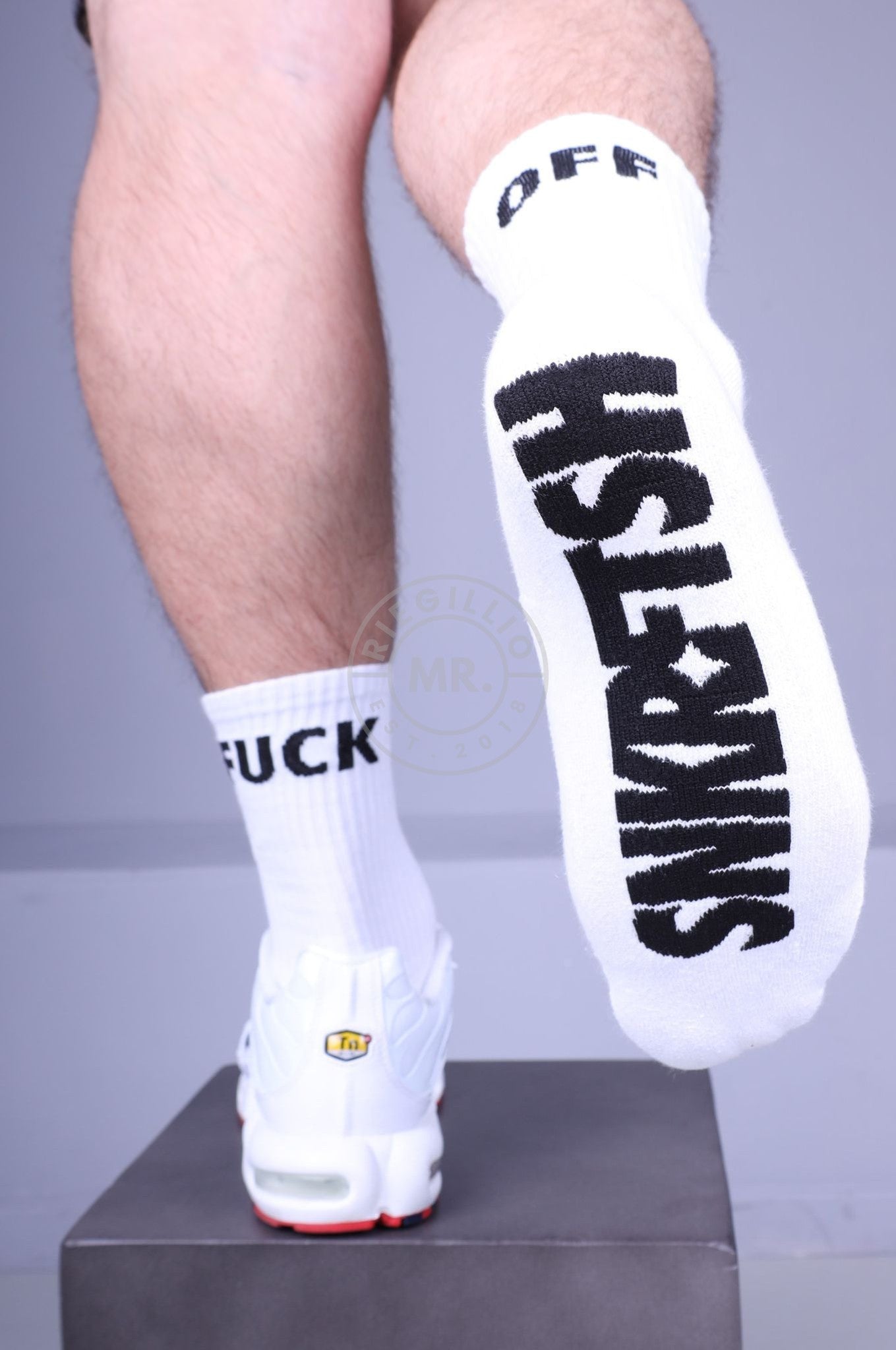 SNKRFTSH Socks - FUCK OFF