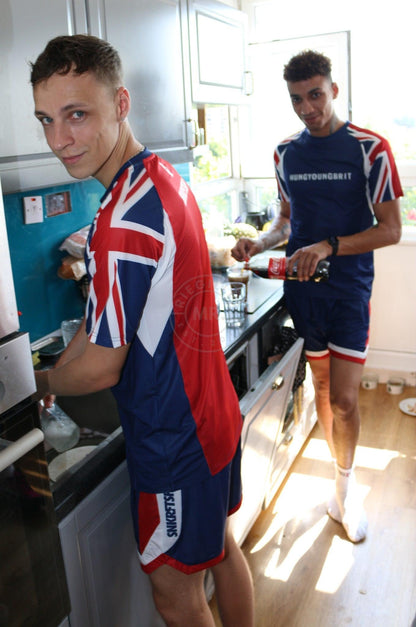 SNKRFTSH X Hung Young Brit Sports Shirt