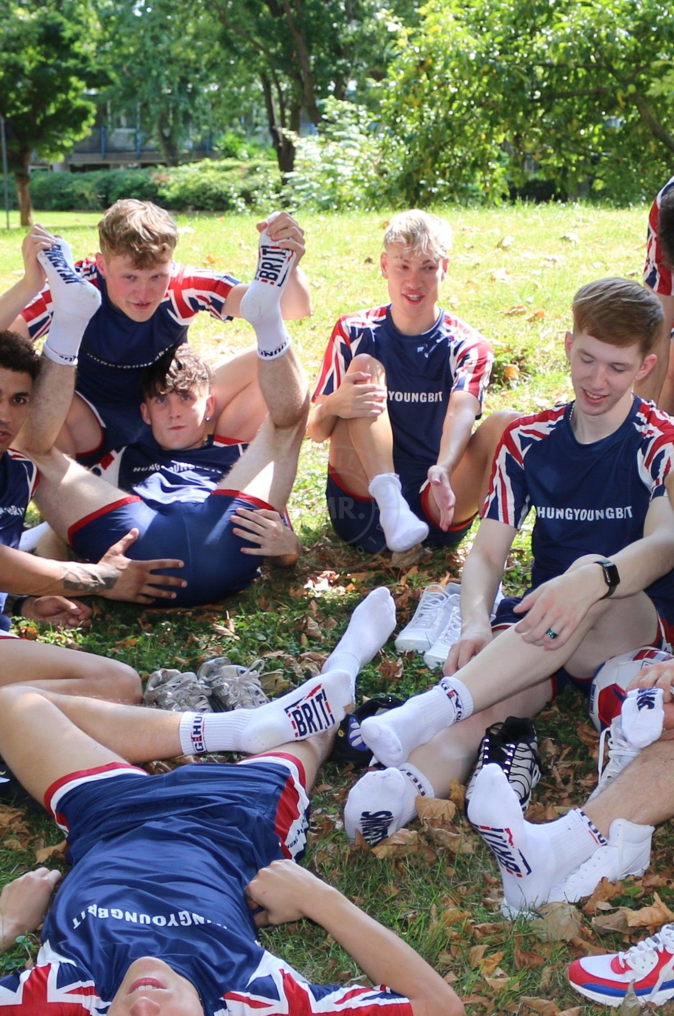 SNKRFTSH X Hung Young Brit Socks