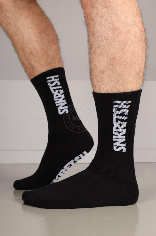 SNKRFTSH Crew Socks Black