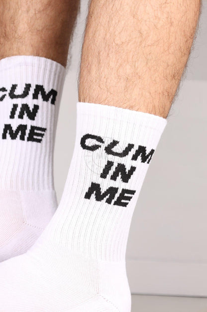 SNKRFTSH CUM IN ME Socks