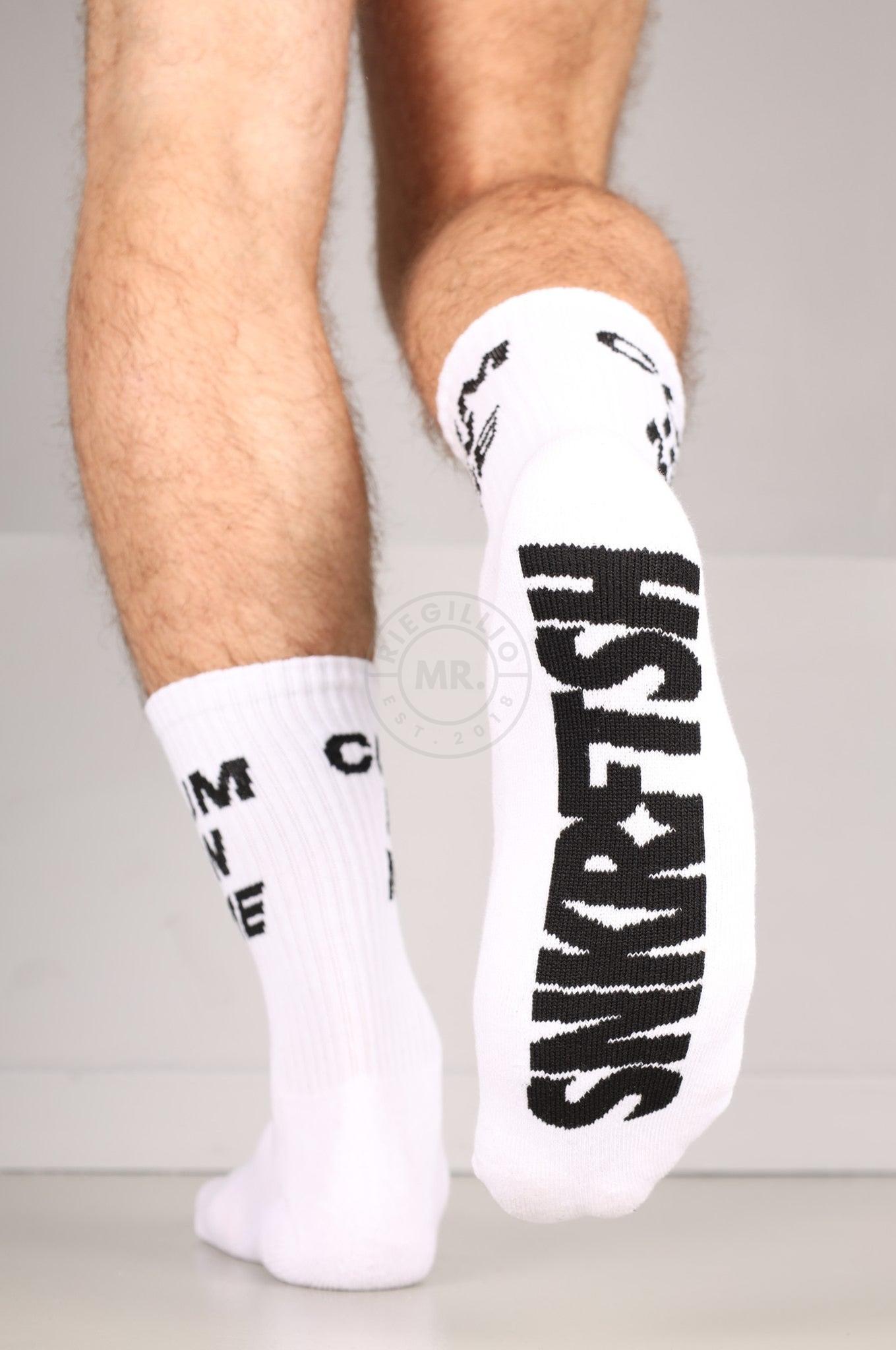 SNKRFTSH CUM IN ME Socks