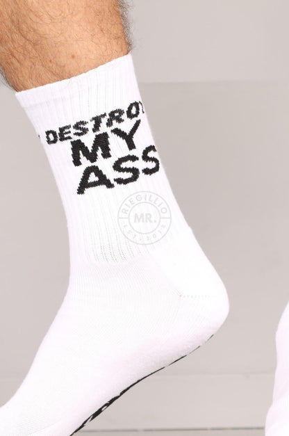 SNKRFTSH DESTROY MY ASS Socks