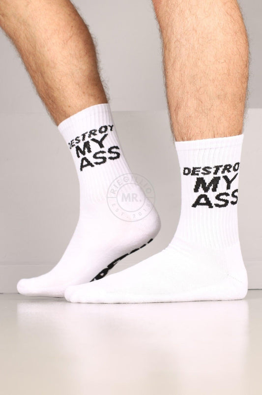 SNKRFTSH DESTROY MY ASS Socks