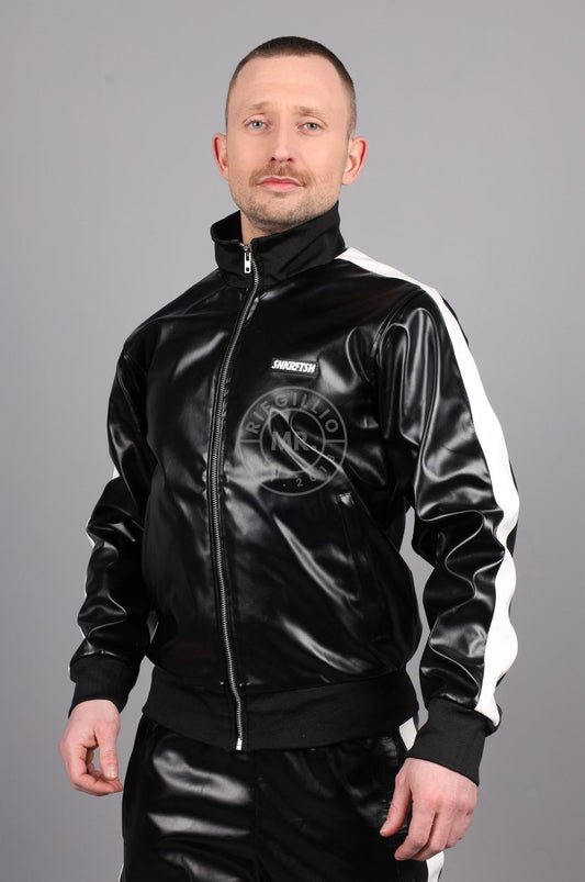 MR. X SNKRFTSH Tracksuit Jacket - White Stripe