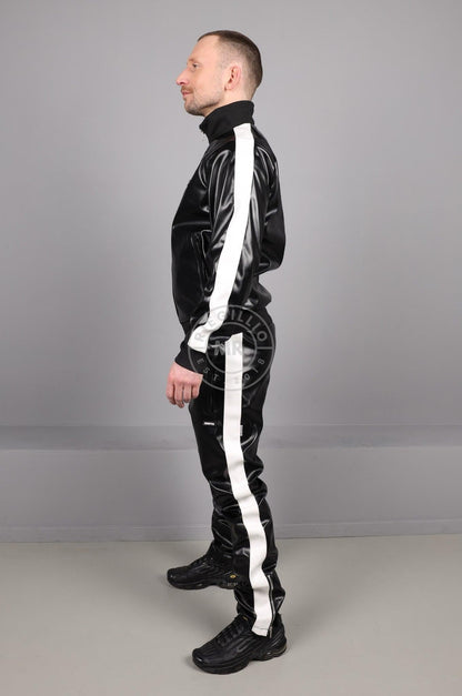 MR. X SNKRFTSH Tracksuit Jacket - White Stripe