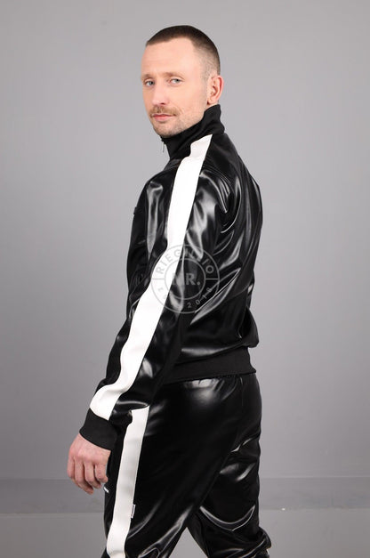 MR. X SNKRFTSH Tracksuit Jacket - White Stripe