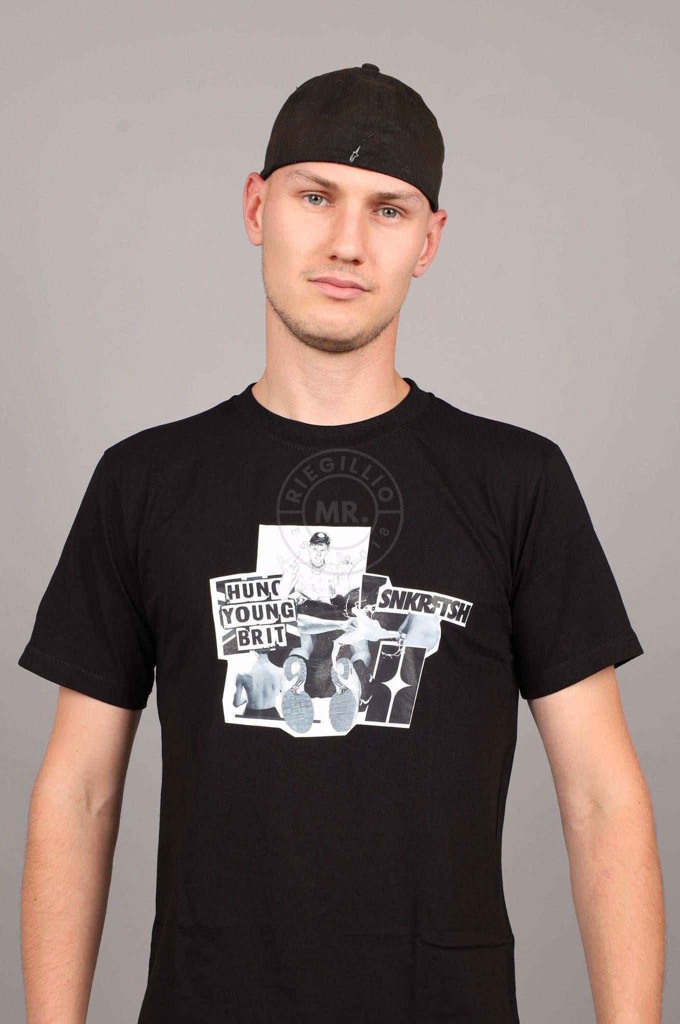 SNKRFTSH X Hung Young Brit T-Shirt - Black