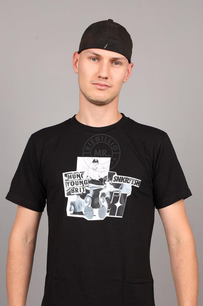 SNKRFTSH X Hung Young Brit T-Shirt - Black
