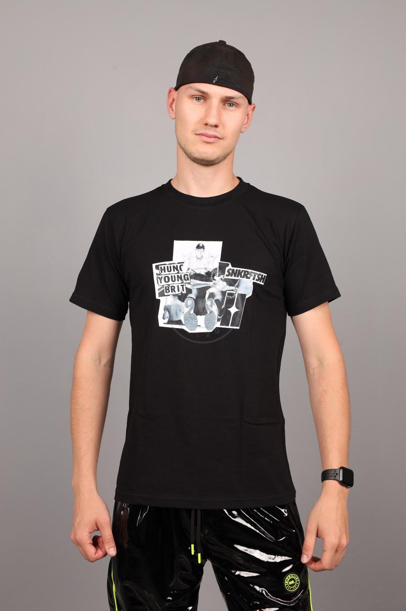 SNKRFTSH X Hung Young Brit T-Shirt - Black