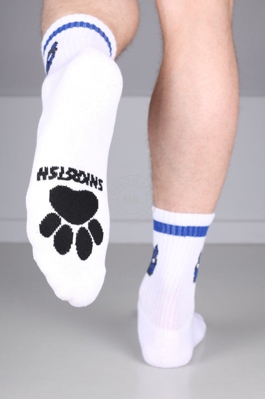 SNKRFTSH PUPPY SOCKS - BLUE