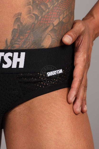 SNKRFTSH Mesh Jock - SNKRFTSH - Black