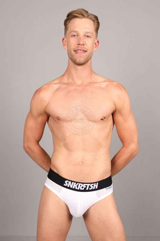 SNKRFTSH Mesh Jock - SNKRFTSH - White