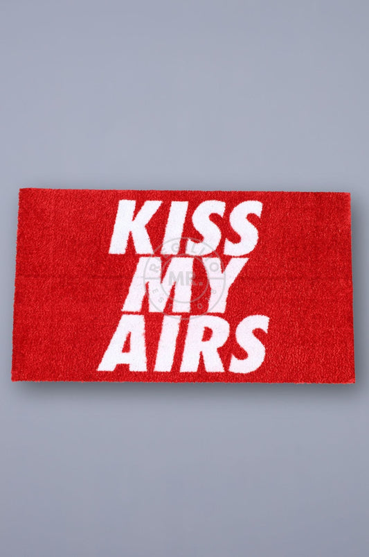 Doormat - KISS MY AIRS - Red